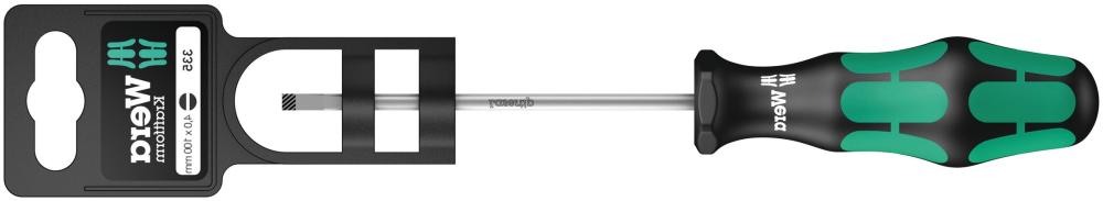 Отвёртка шлицевая 1 x 5.5 x 125 мм SL SB серия 335 Wera WE-100044