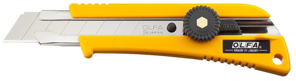 Нож с выдвижным лезвием 18 мм OLFA OL-L-2