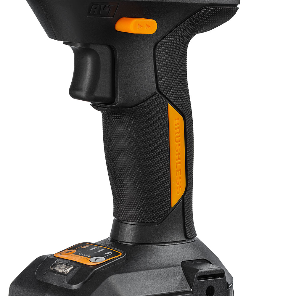 Гайковерт ударный аккумуляторный PRO 1/2, 20В, 2*4Ач, 750Нм RUNTEC RT-IW750