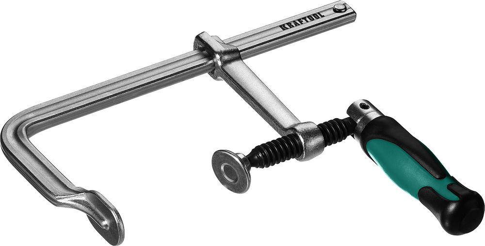 Цельнокованая струбцина F Forge FF-200/100, 100 х 200 мм KRAFTOOL 32014-100-200