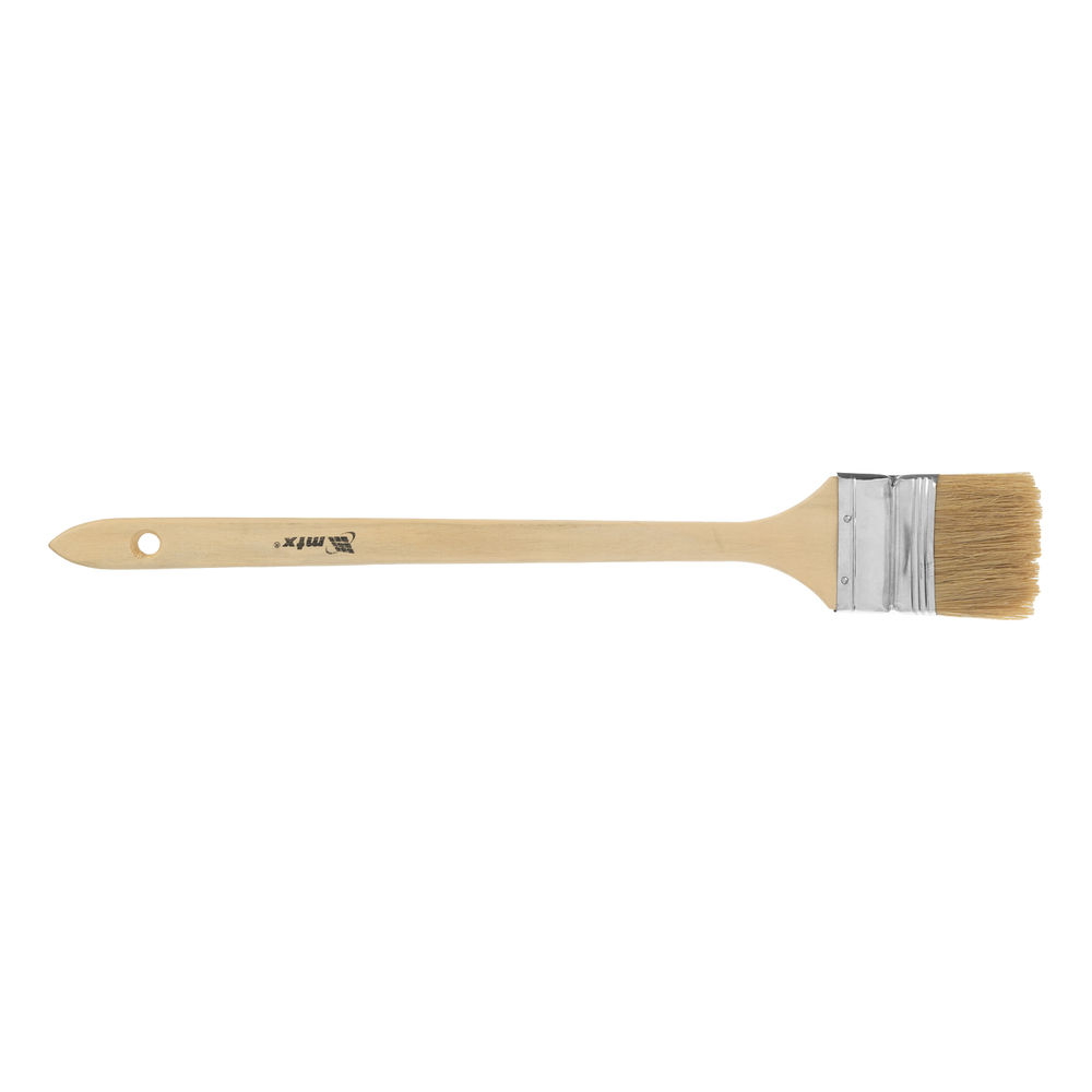 Кисть радиаторная 2.5, натуральная щетина, деревянная ручка MTX (83849)