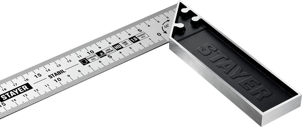 Угольник столярный 300 мм STAYER Professional 3431-30_z02