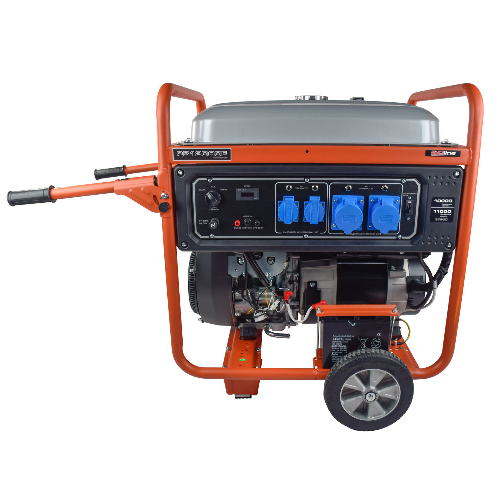 Генератор бензиновый EVOline PB 12000 E (произведено Zongshen)
