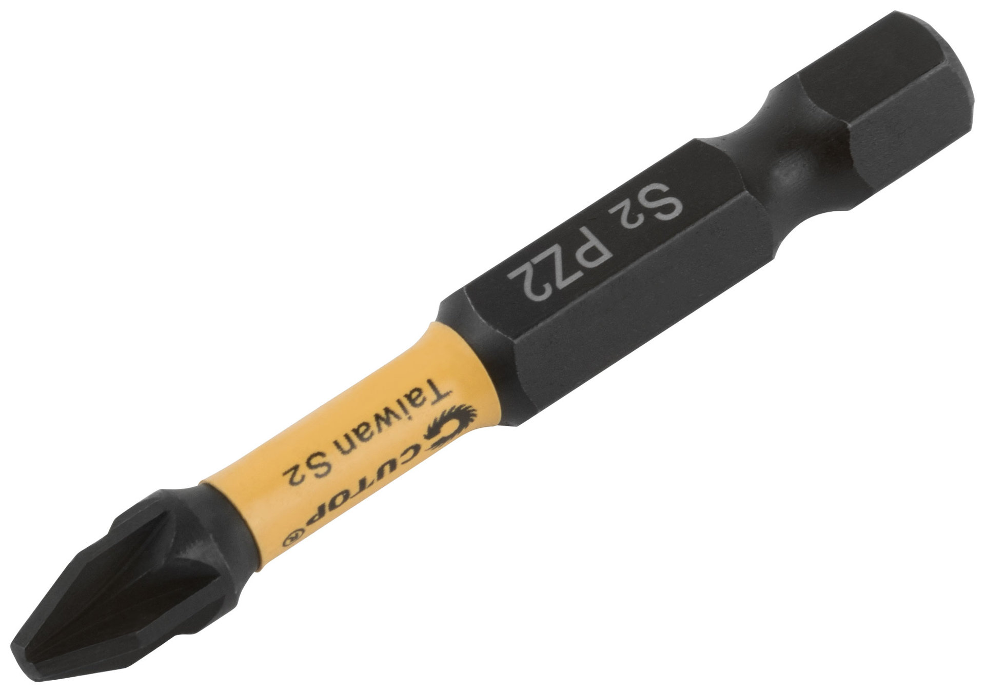 Набор торсионных бит, 10 шт., CUTOP Profi Plus, PZ2, 50 мм (84-495)