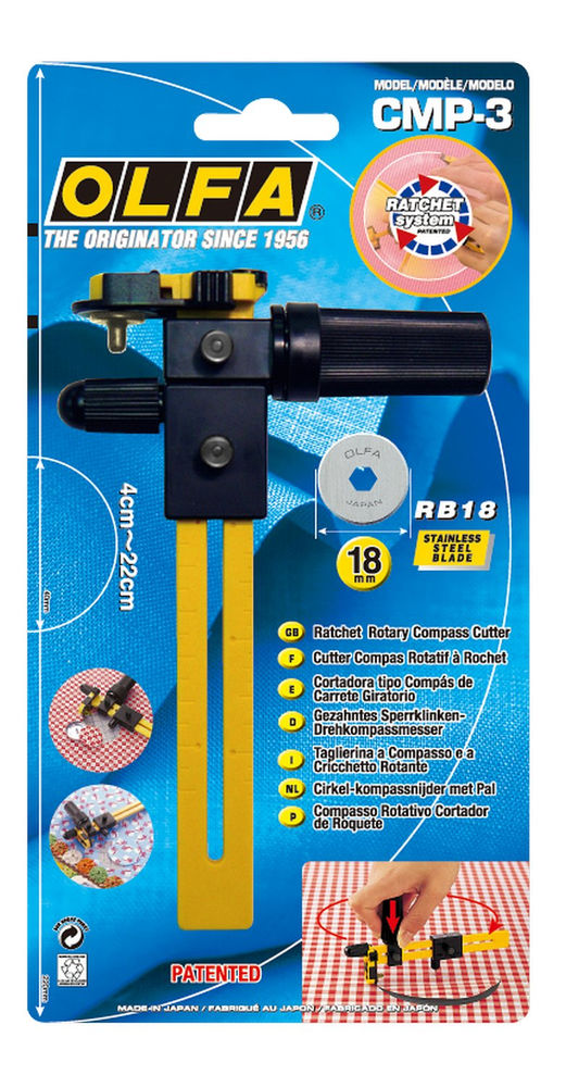 Циркульный нож 18 мм OLFA OL-CMP-3