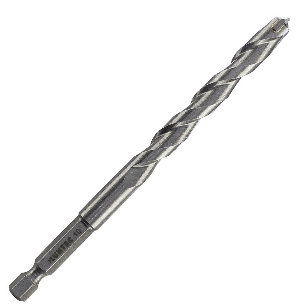 Сверло по бетону Runtec HRC45 10 x 120 мм HEX 1/4 RUNTEC RT-DC10