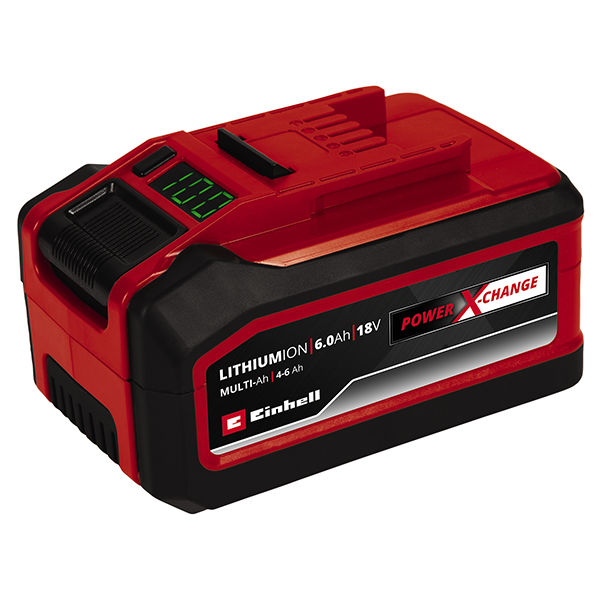Аккумулятор Einhell PXC 18В 6 Aч Plus Multi-Ah, 1350 Вт,ячейки 21700 (4511502)