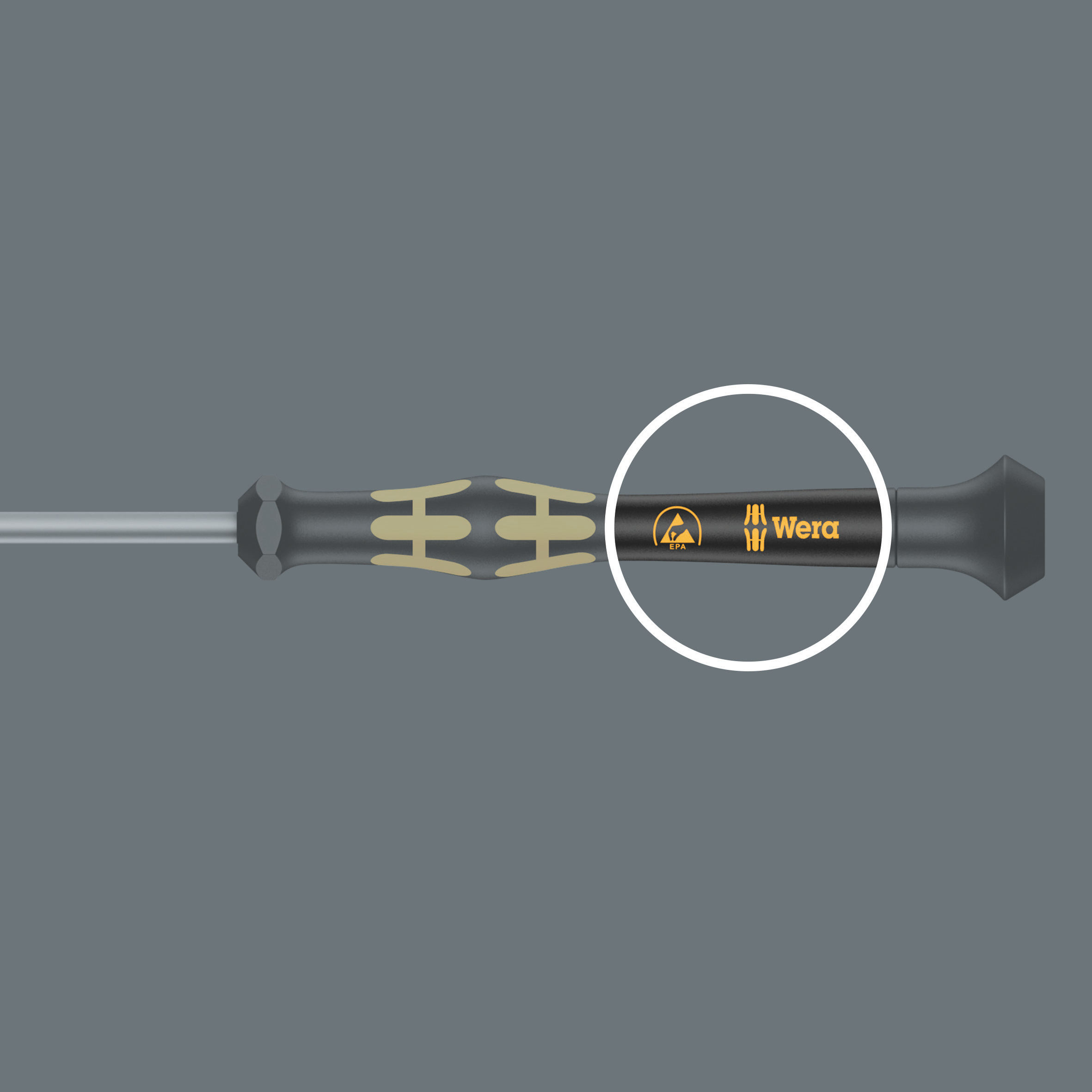 Отвёртка антистатическая прецизионная TX 5 x 40 мм TORX ESD Kraftform Micro серия 1567 Wera WE-030121