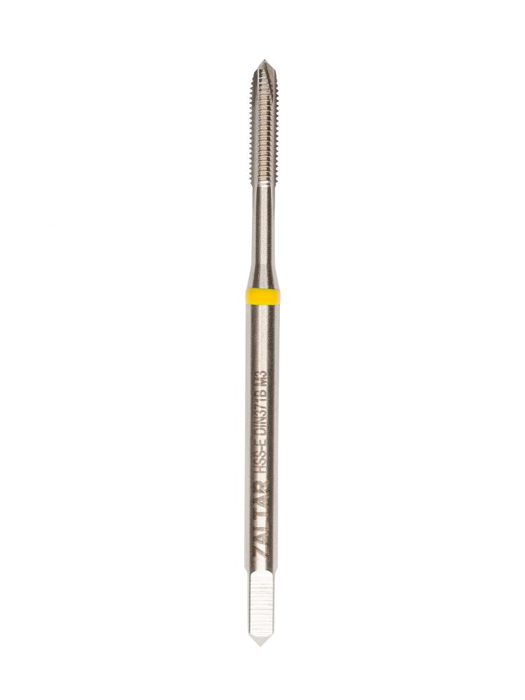 Метчик машинный YELLOW RING HSS-E, DIN 371, Тип B, M3 x 0.5 (ZA-42156)