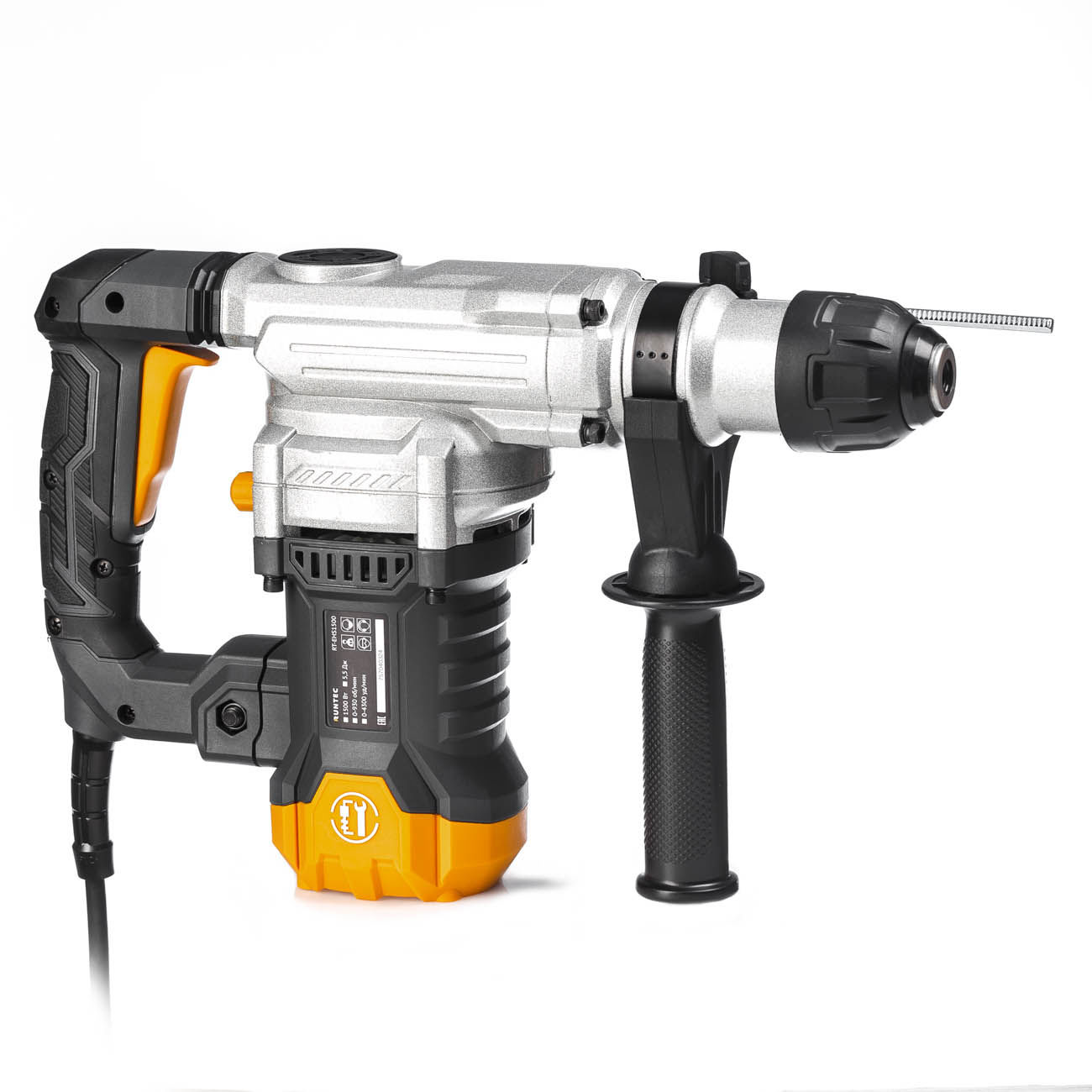 Перфоратор 220В, 5.5Дж, 1500Вт RUNTEC RT-EHS1500