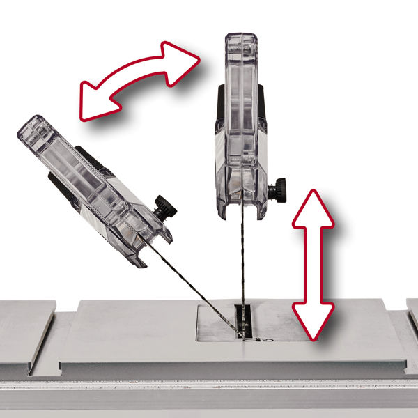 Пила настольная аккумуляторная Einhell PXC TE-TS 36/210 Li, 2х18В,210х30мм,пропил 70мм,р.стол,без АК (4340450)