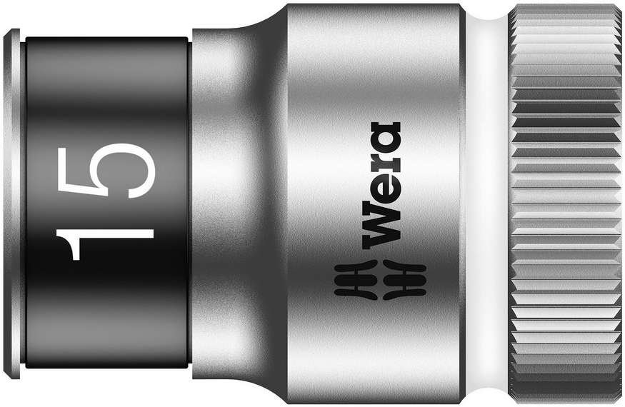 Головка торцевая 6-гранная Zyklop 1/2 с фиксацией 15 x 37 мм Wera 8790 HMC HF WE-003735