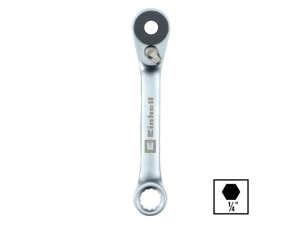 Набор бит и головок Einhell 21 предмет,битодержатель,ключ реверсивный,XS-Case (118683)