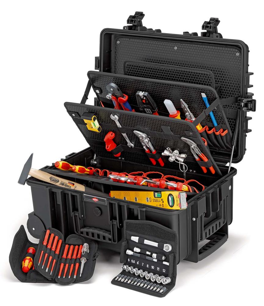 Чемодан инструментальный 63 пр. Elektro Robust45 KN-002137