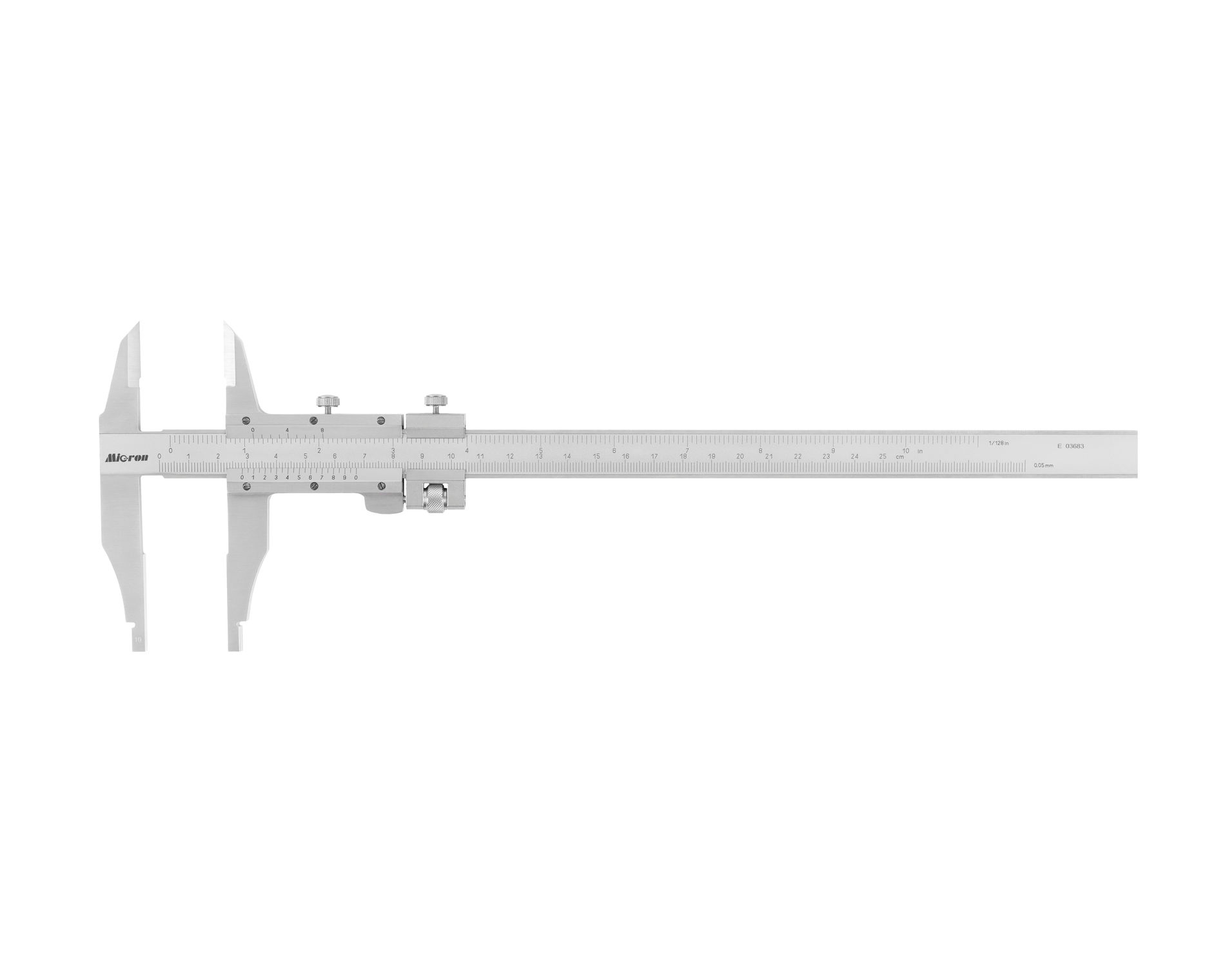 Штангенциркуль ШЦ-2- 250 0,05 губки 60мм дв. шк. Микрон