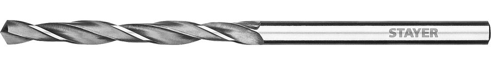 Сверло по металлу быстрорежущая сталь P6M5 Professional HSS-R STAYER 2.5x57 мм 29602-2.5  
