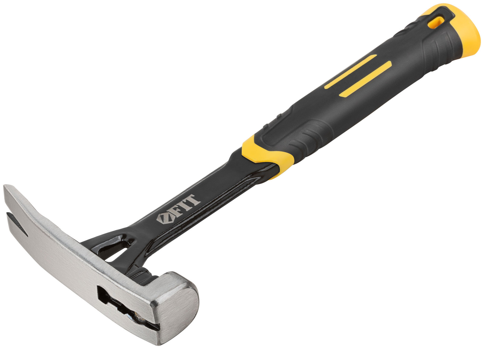 Молоток-гвоздодер, цельнометаллический Профи, 450 гр. (44798)