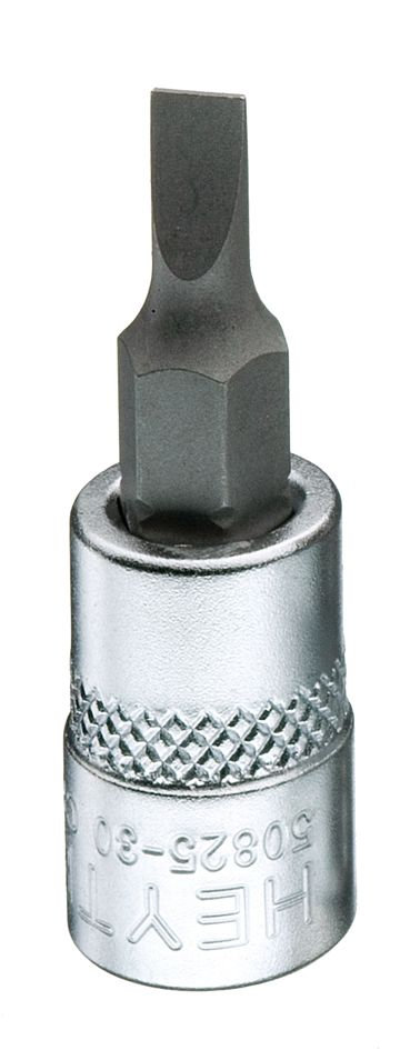 Головка торцевая с вставкой-битой с плоским шлицем 1/4 SL 0.7 x 4.0 x 36 мм 50825-30 HE-50825300383