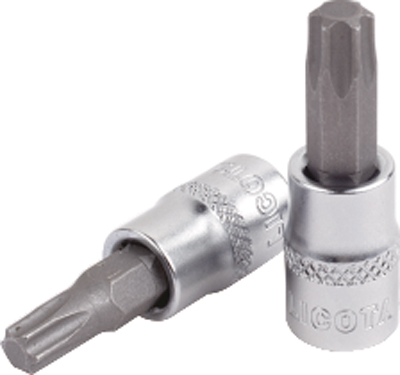 Головка торцевая с вставкой torx T40 1/4 Licota H2T40