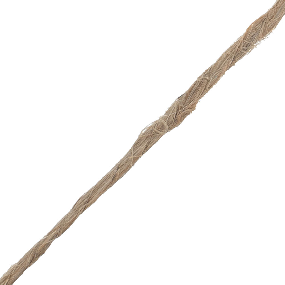Шпагат джутовый, 1 мм, L 140 м, 2-ниточный, Сибртех (93875)