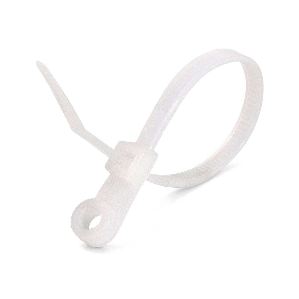 Стяжка нейлоновая КСО 4х150 (бел) (100шт) (Fortisflex) (80529)
