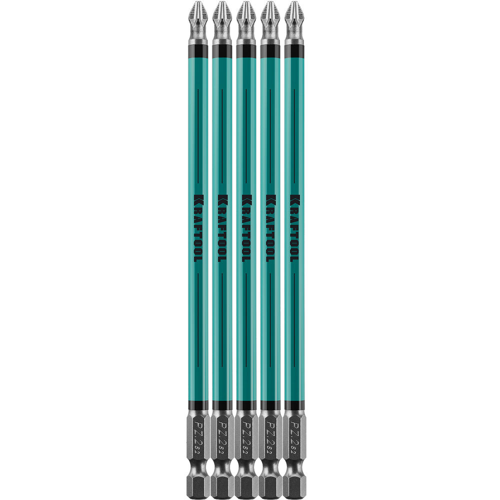 Биты Optimum PH2, 150 мм, 5 шт KRAFTOOL 26122-2-150-5