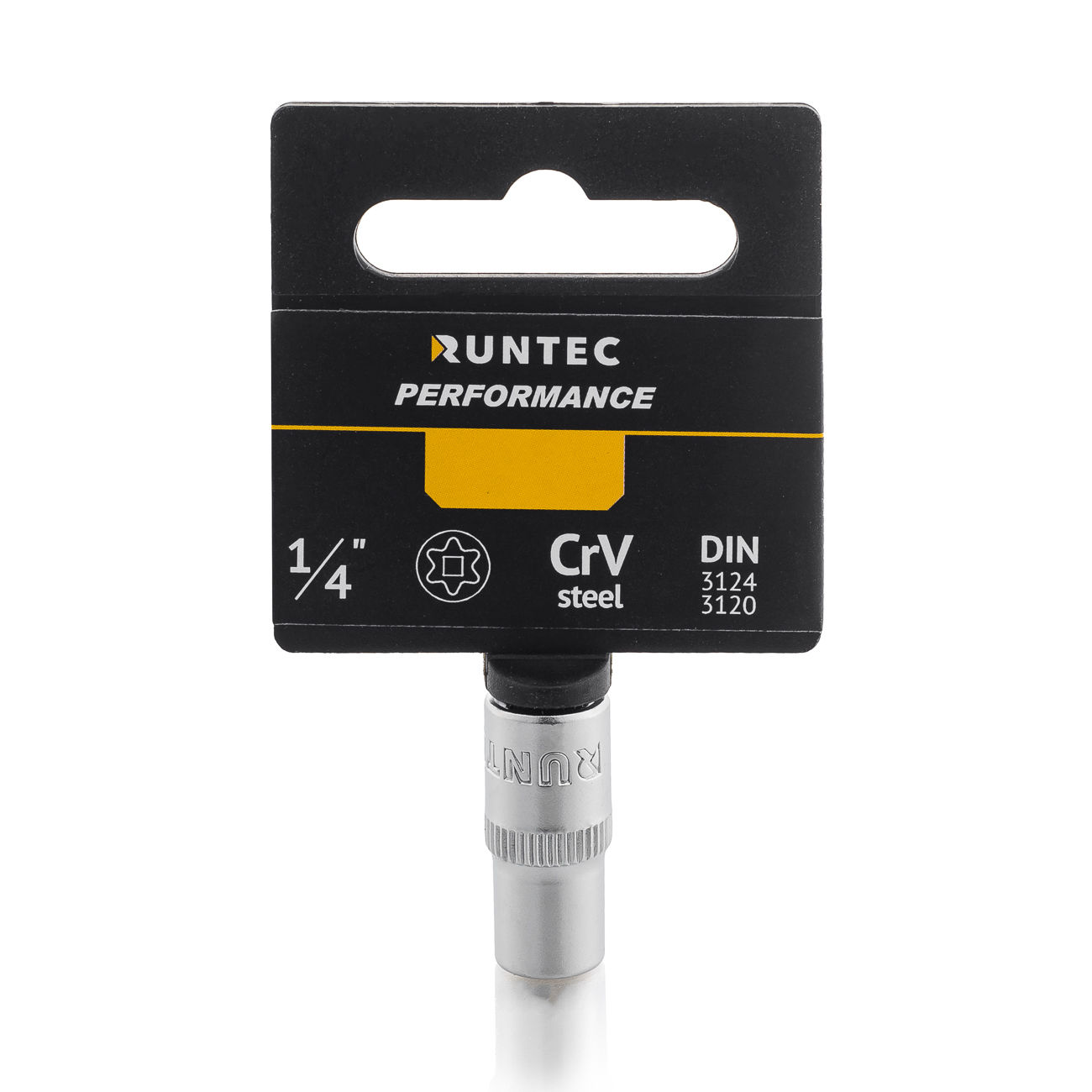RUNTEC RT-H14SE7 Головка торцевая RUNTEC CrV, E-профиль, 1/4, E7 (RT-H14SE7)