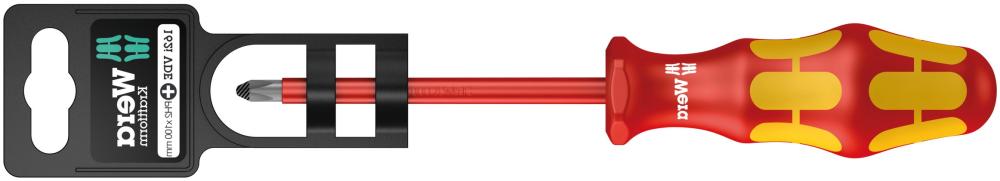 Отвёртка диэлектрическая крестовая PH 1 x 80 мм VDE SB серия 162 i PH Wera WE-100011