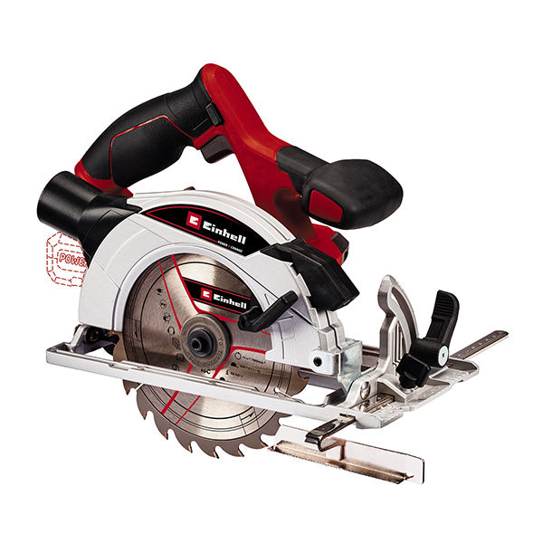 Пила циркулярная акк.Einhell PXC TE-CS 18/165-1 Li 18В,165х20мм,пропил 54м,под направл,без АКК и ЗУ (4331207)