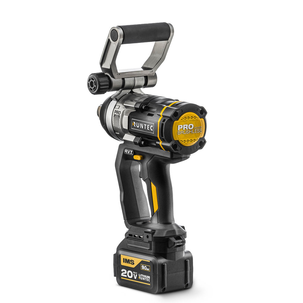 Гайковерт ударный аккумуляторный RUNTEC PRO 1, 20В, 2*9Ач, 2300Нм, RUNTEC, RT-IW2101