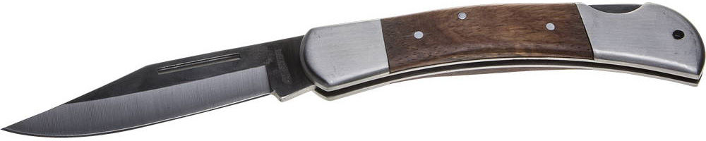 Нож складной 97 мм большой с деревянными вставками Professional STAYER 47620-2