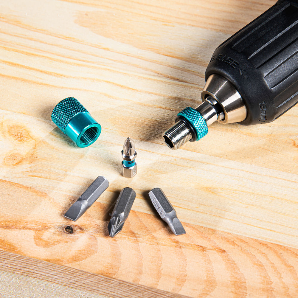 Адаптер для бит с ограничителем и двойным магнитом, 1/4 Gross (11317)