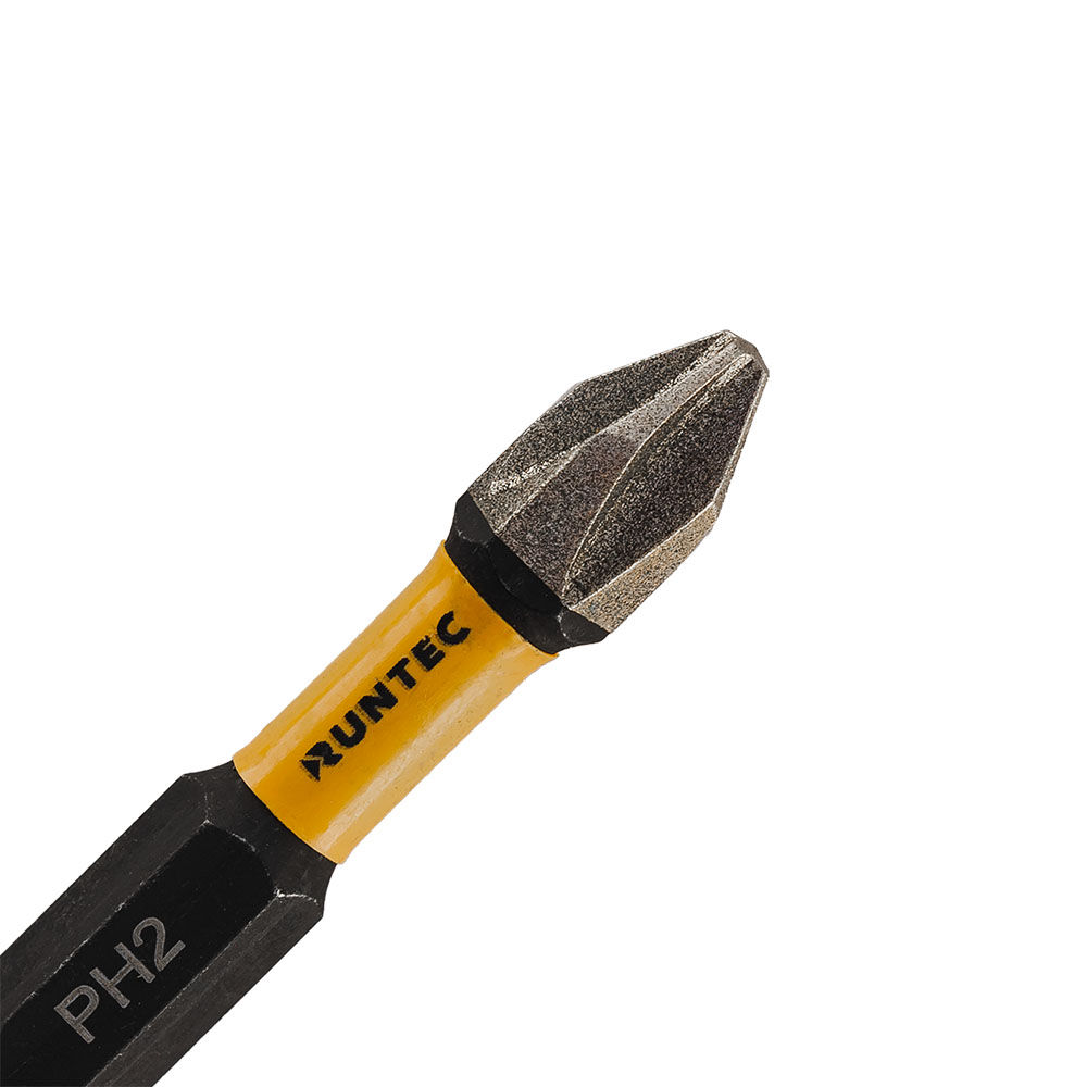Бита ударная Diamond Coating H6.35 50мм PH2 5шт. RUNTEC RT-IB51