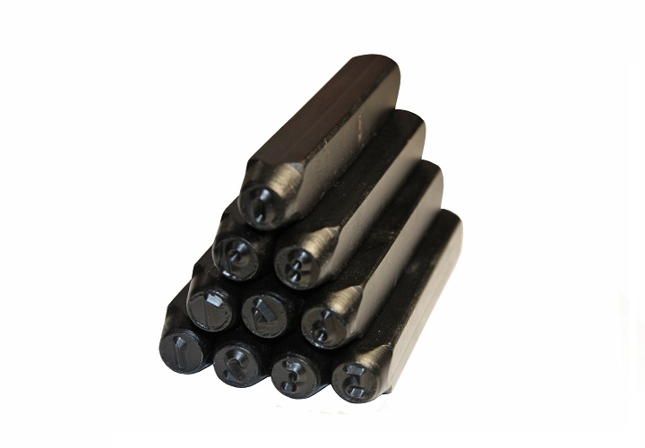 Клейма цифровые № 5 твердосплавные NINZ