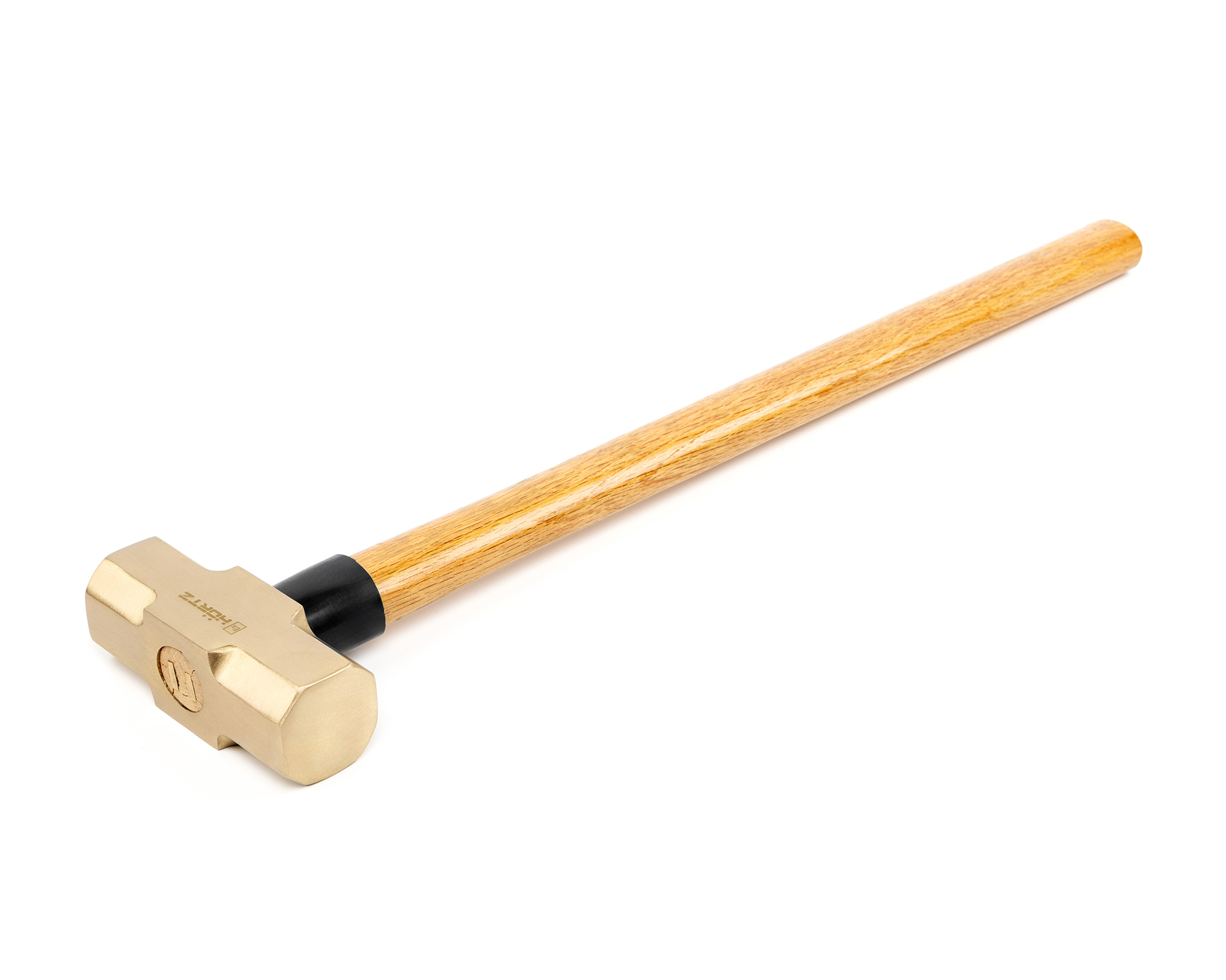 Кувалда 2,5 кг AlCu рукоятка дерево гикори искробезопасная 191G-1016, HORTZ