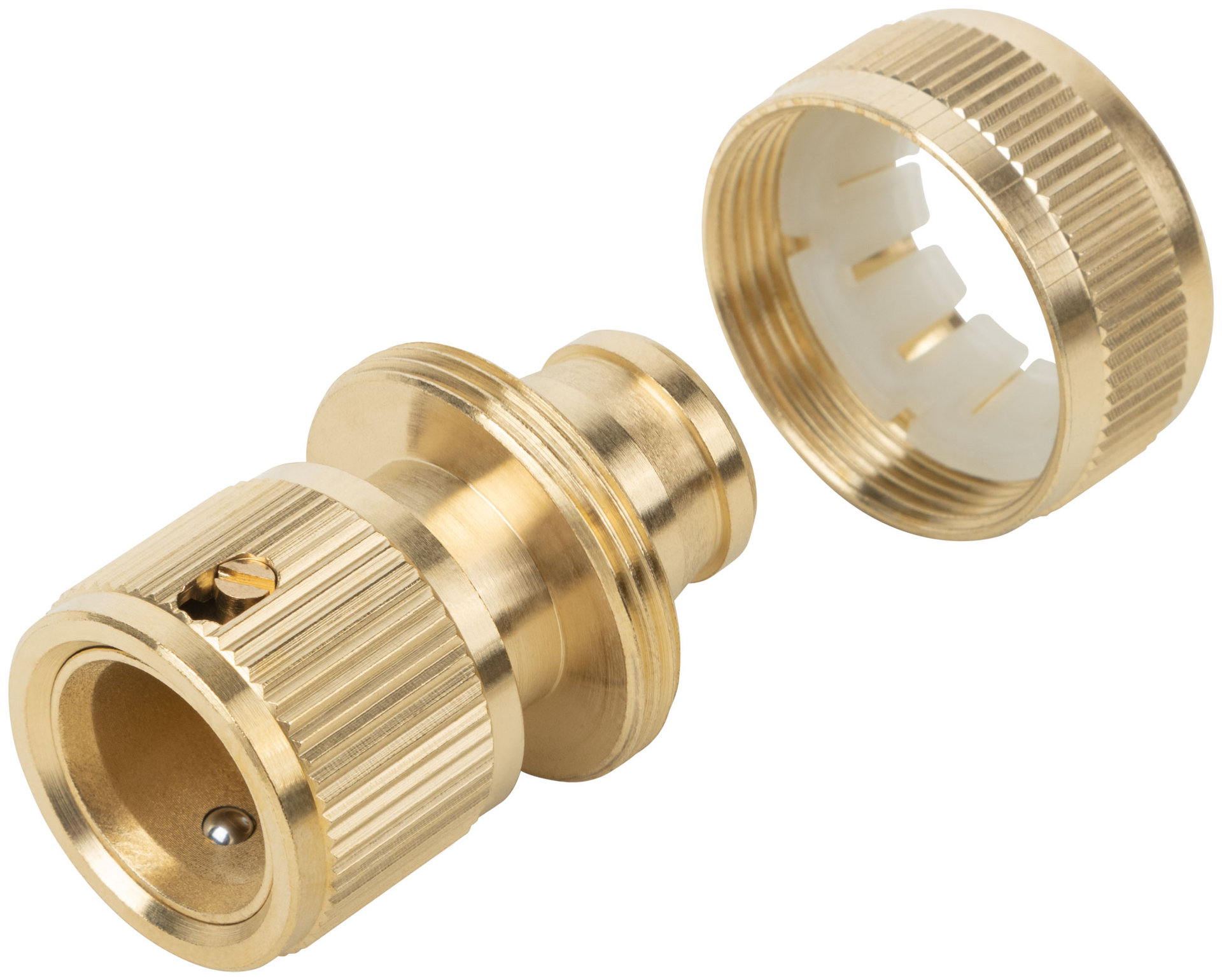 Соединитель, латунь 3/4 (77441)