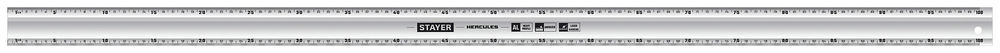 Линейка алюминиевая 1.0 м Professional STAYER 34383-100