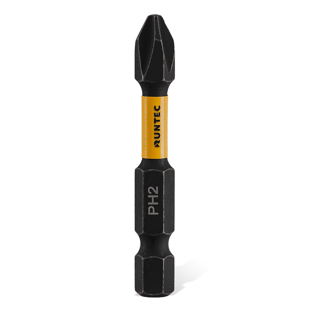 Бита ударная H6.35 50мм PH2 5шт. RUNTEC RT-IB50