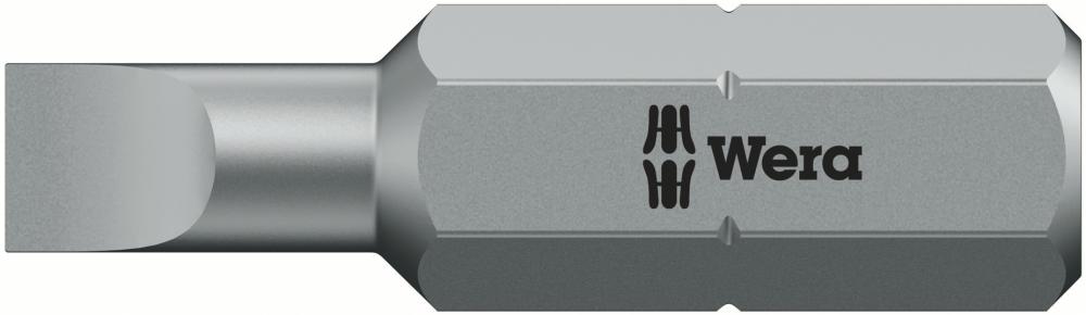 Бита SL 0.5 x 3 x 25 мм 1/4 C6.3 серия 800/1 Z Wera WE-056200
