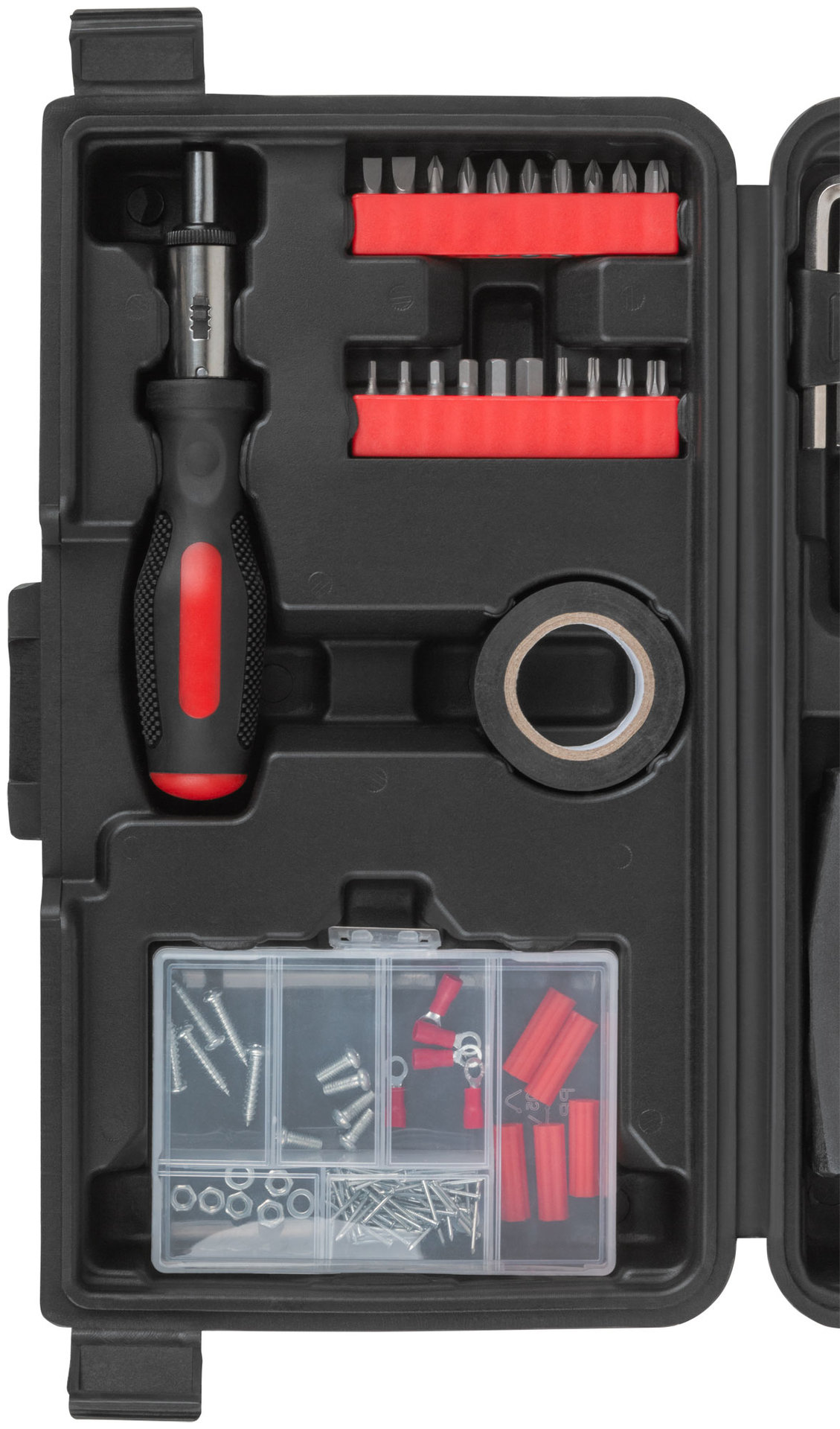 Набор инструмента 140 шт., пластиковый чемодан