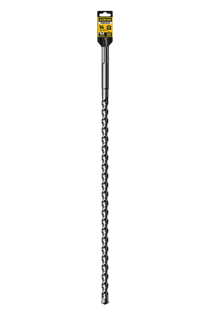 Бур SDS-max HERCULES-4Х 14 x 880/1020 мм, PROFESSIONAL STAYER Professional 29370-880-14
