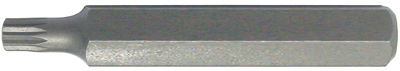 Бита, с шестигранным хвостовиком, 10 мм, M12, 75 мм, 1 шт, Licota, BSM37512
