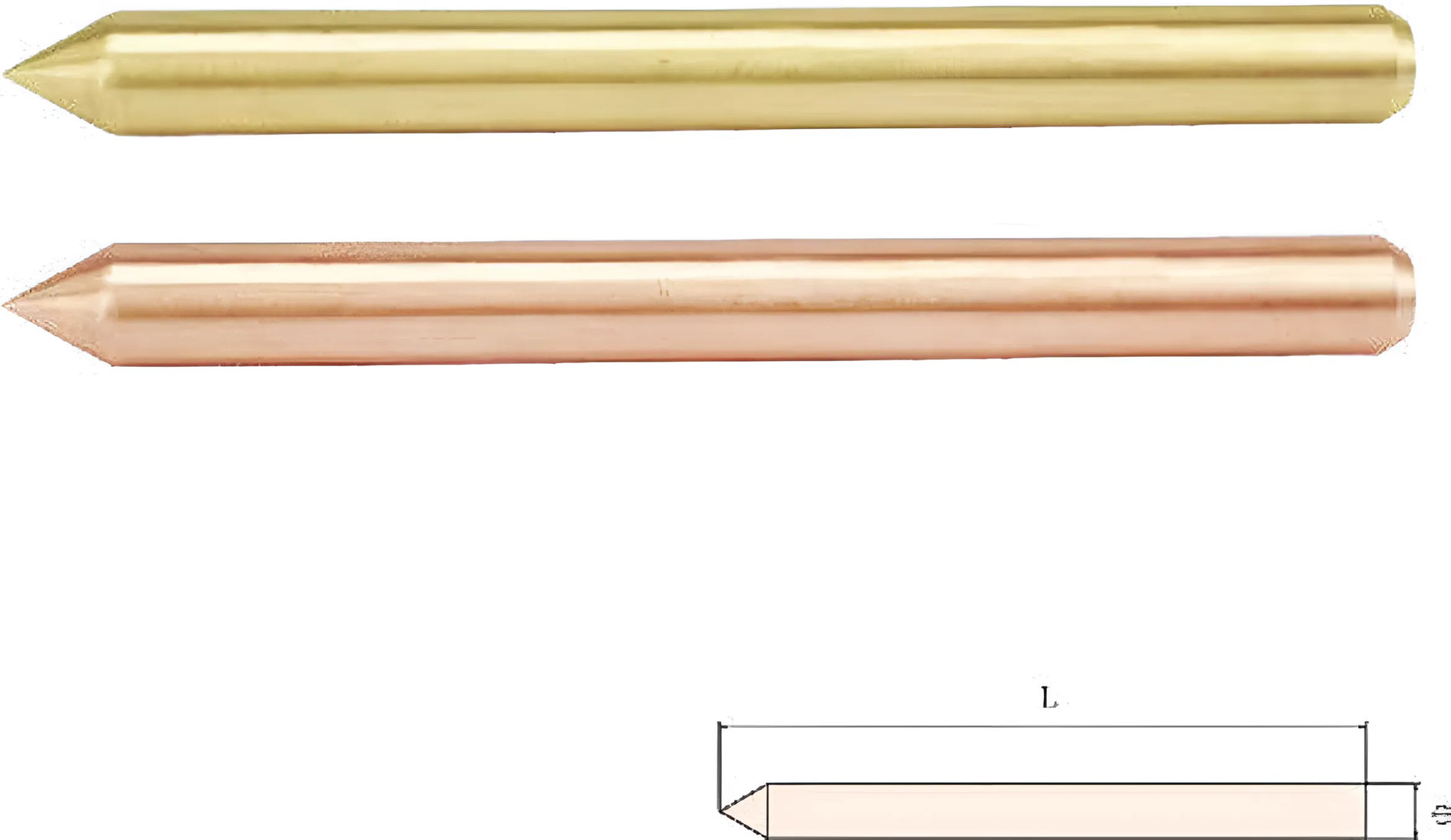 Кернер 16х150 искробезопасный сплав BeCu 236-1004, HORTZ