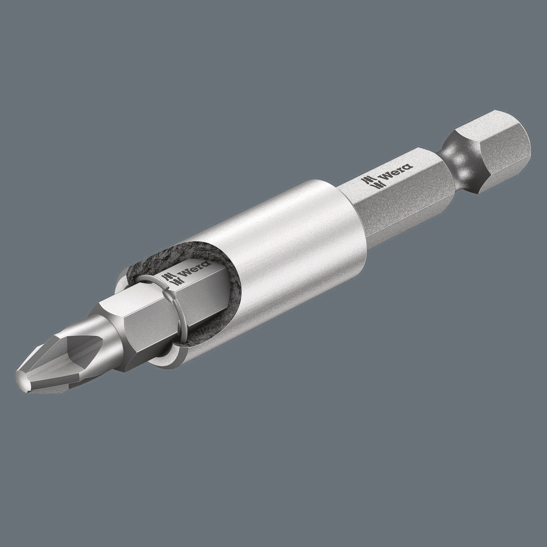 Набор бит с битодержателем 30 Metal 1 SB, для работ по металлу, 30 пр., 1/4 C6.3 Bit-Check WE-057440