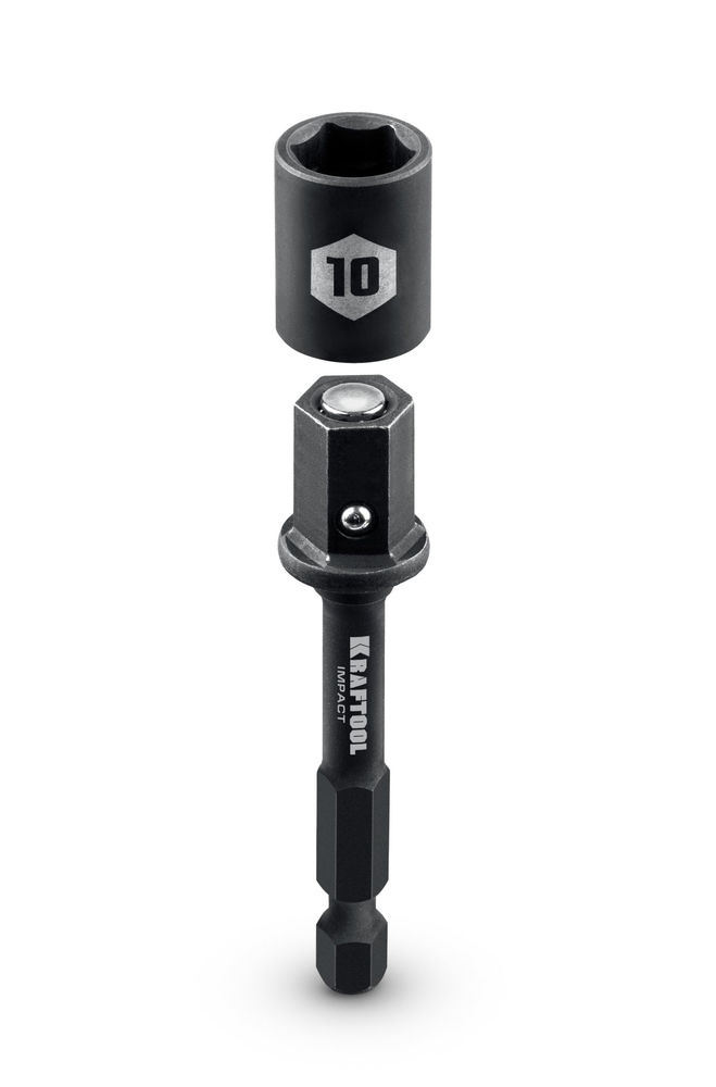 Бита с торцовой головкой CLEAN “Nut driver”, 10 мм KRAFTOOL 26371-10