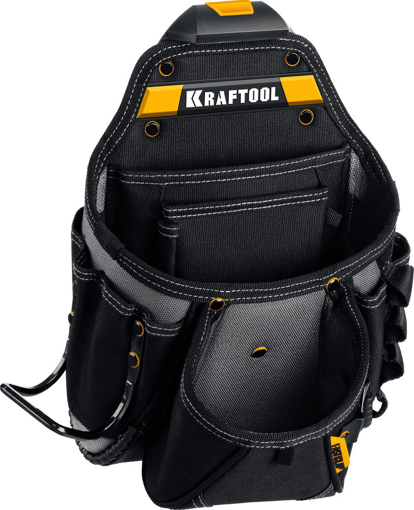 Сумка поясная 350 х 260 мм с быстросъёмным креплением FastClip KP-27 KRAFTOOL 38773