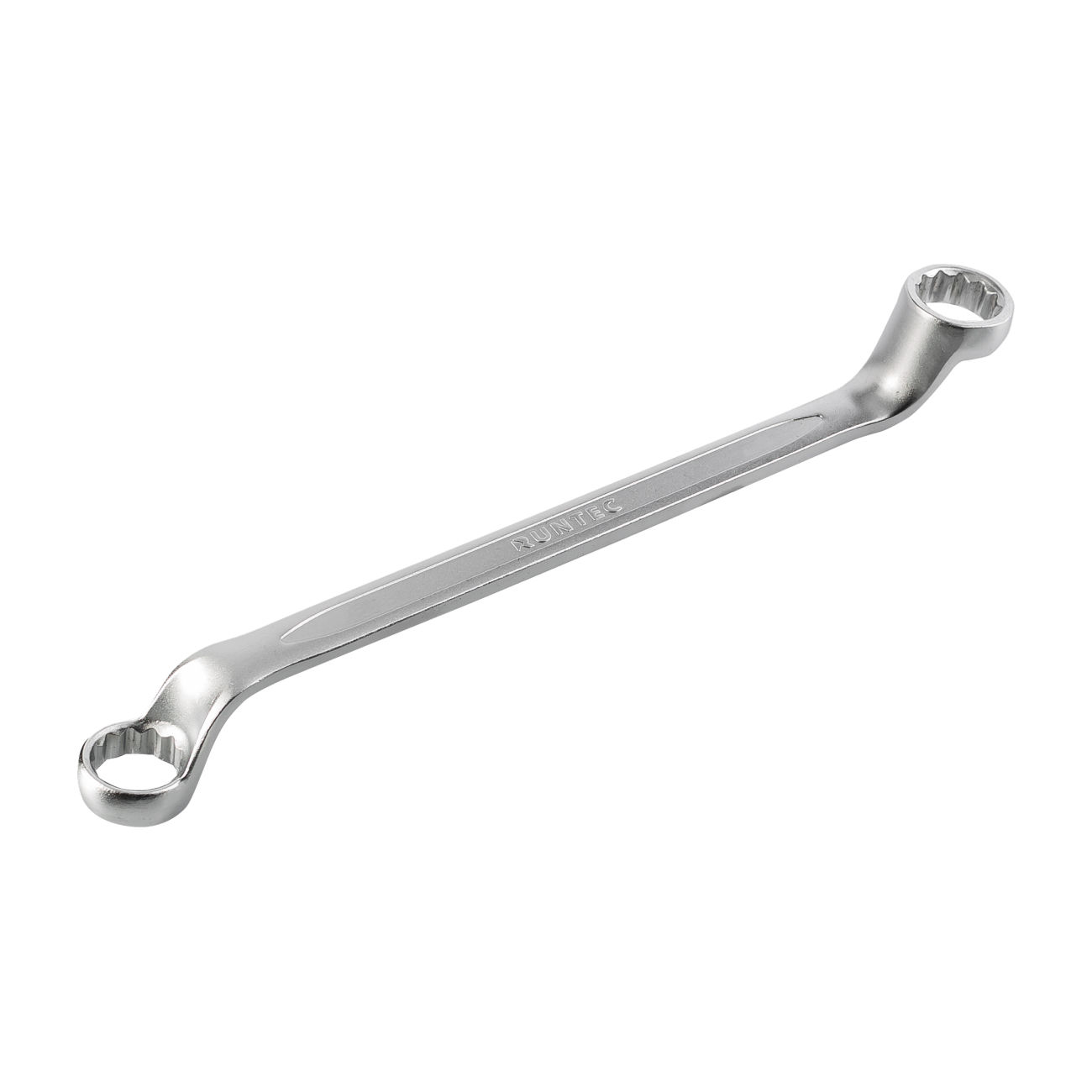 RUNTEC RT-WB24X27 Ключ накидной, двусторонний, изогнутый 75° RUNTEC CrV 24x27 мм (RT-WB24X27)