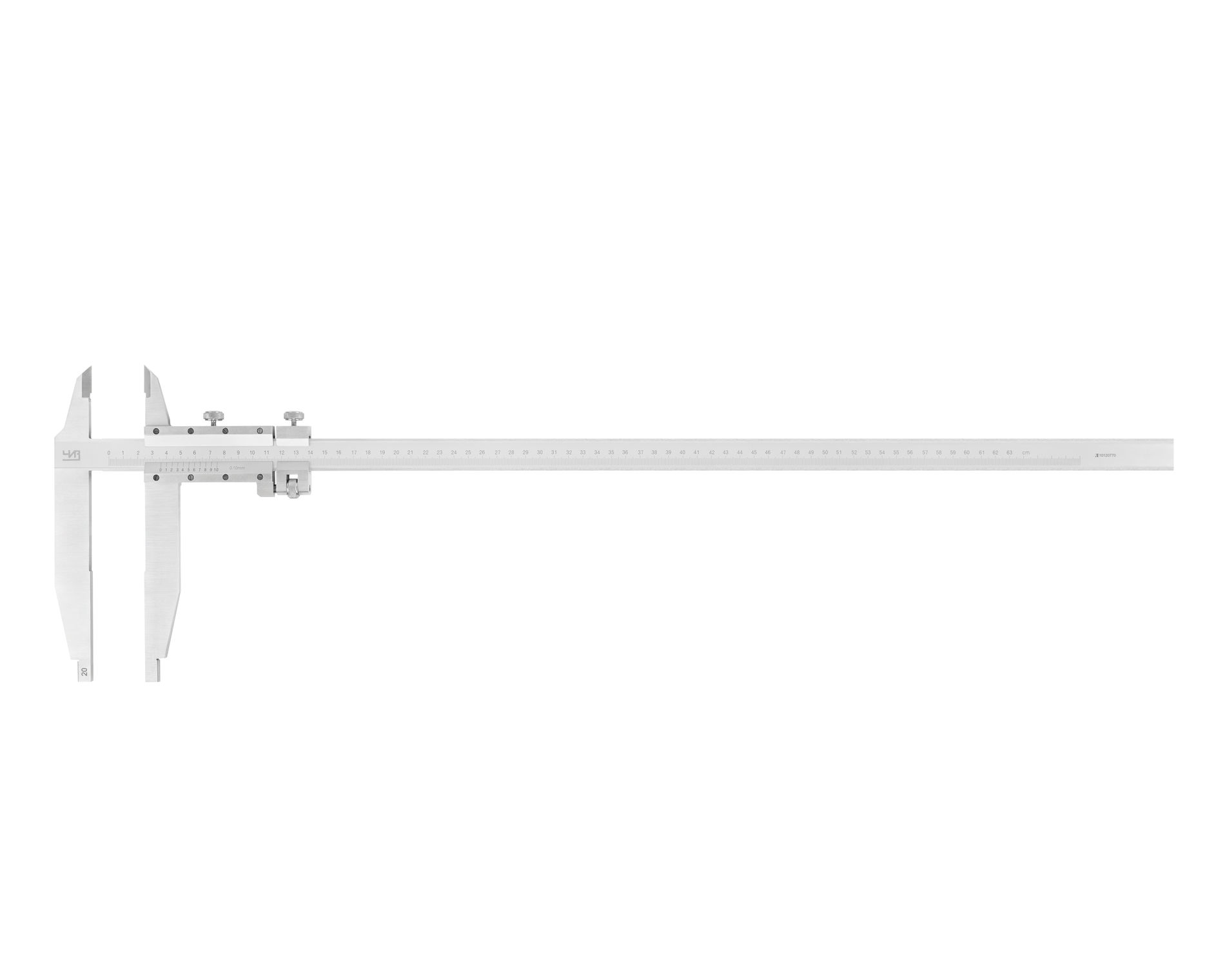 Штангенциркуль ШЦ-2- 630 0,1 губки 150мм ЧИЗ