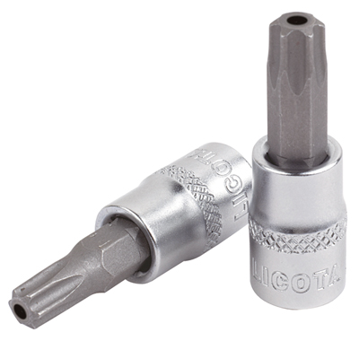 Головка торцевая с вставкой torx с отверстием T70 L=55 мм 1/2 Licota H4TT070