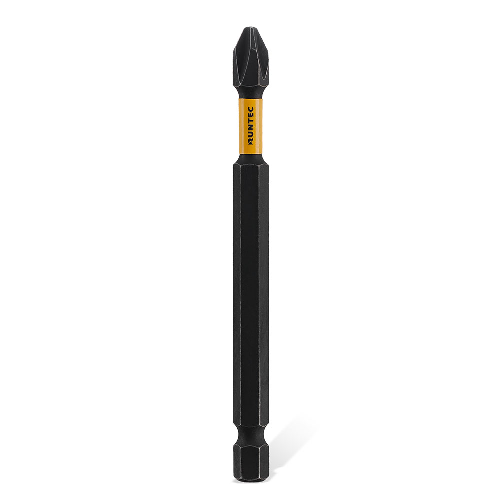 Бита ударная H6.35 90мм PH2 5шт. RUNTEC RT-IB90